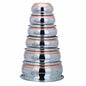 Stainless Steel Copper Bottom Handi Pot 6 Piece Set