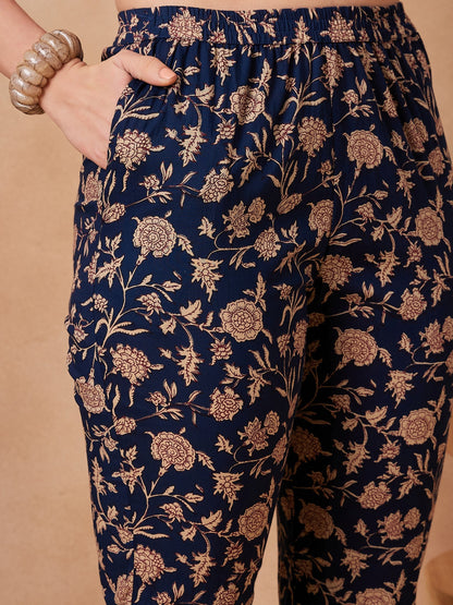 InWeave Navy Beige Co Ord Set