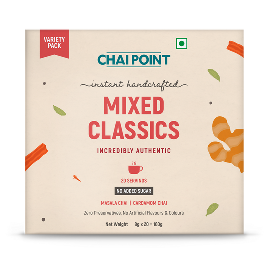 Chai Point Mixed Classics No Sugar - Instant Tea Premix
