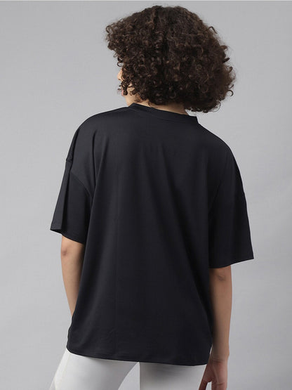 MKH Typography Printed Dri-FIT Sports T-shirt