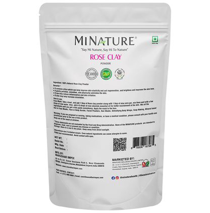 Minature Rose Clay Powder
