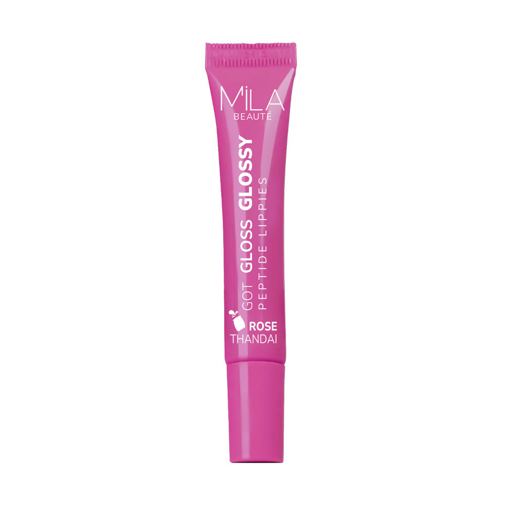 Mila Beaute Got Gloss Peptide Lippies - Rose Thandai