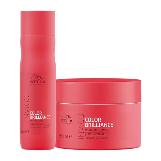 Wella Professionals Invigo Color Brilliance Shampoo And Mask Combo
