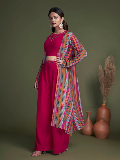 Myra Rani Georgette Choli Palazo Suit