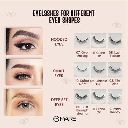 MARS Cosmetics Fabulash Eyelashes - 04 Natural Flutter