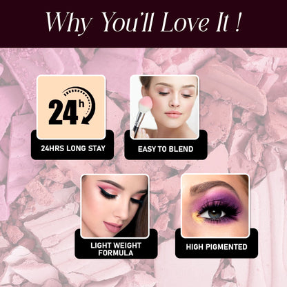 Matt Look Intense Eye - Eyeshadow Palette - Multicolor-01