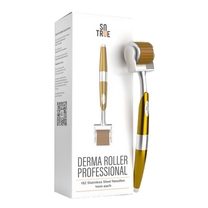 Sotrue Derma Roller Professional For Hair Growth 1 Mm With 192 Stainless Steel Needles