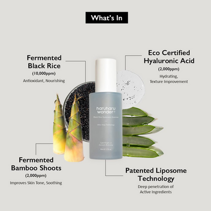 Haruharu Wonder Black Rice Hyaluronic Essence