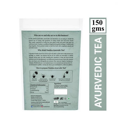 Namhya Ayurvedic Spiced Black Tea- Natural Immunity Booster