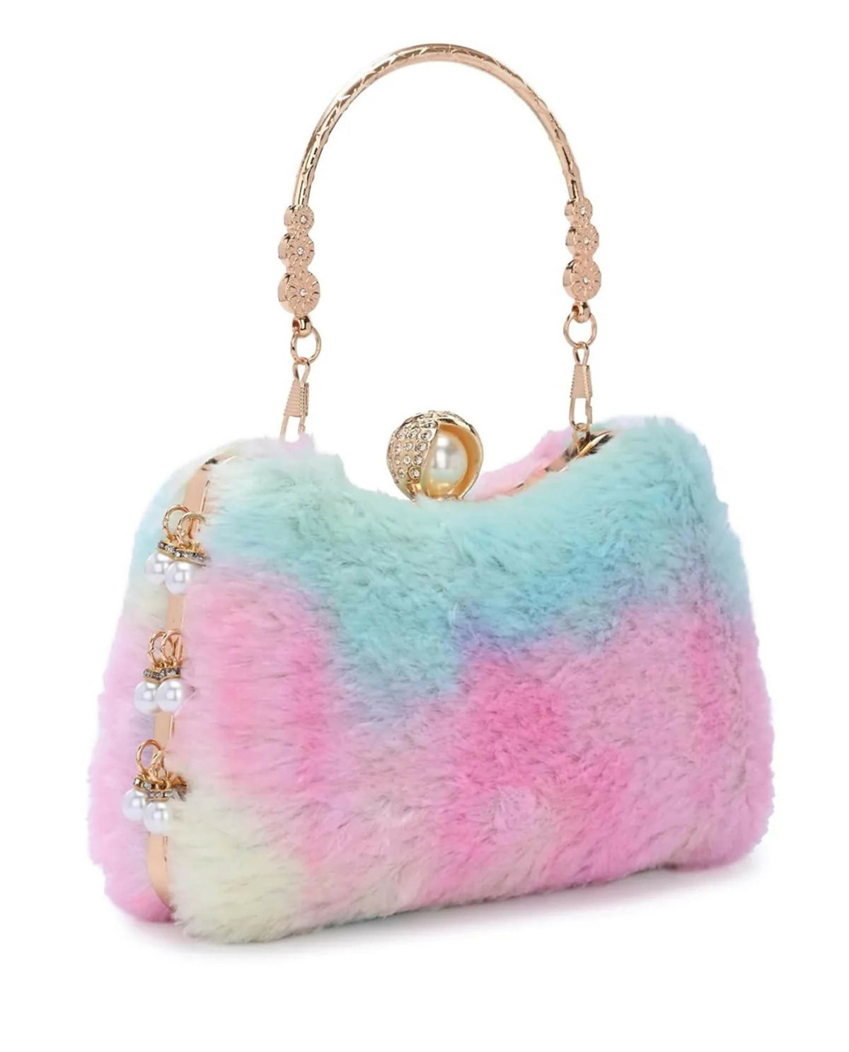 Joban Fashion Bridal Hand Clutch For Women & Young Girls - Multicolor