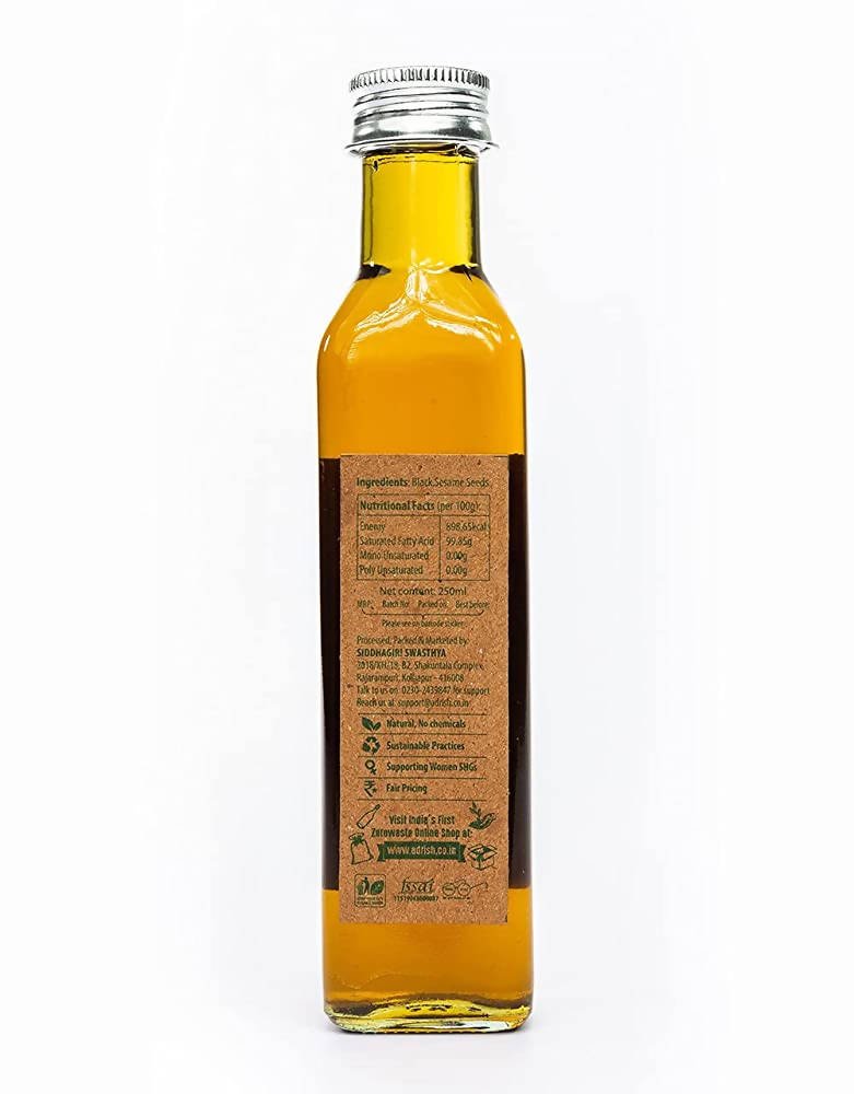 Adrish Wood Pressed Black Sesame Oil