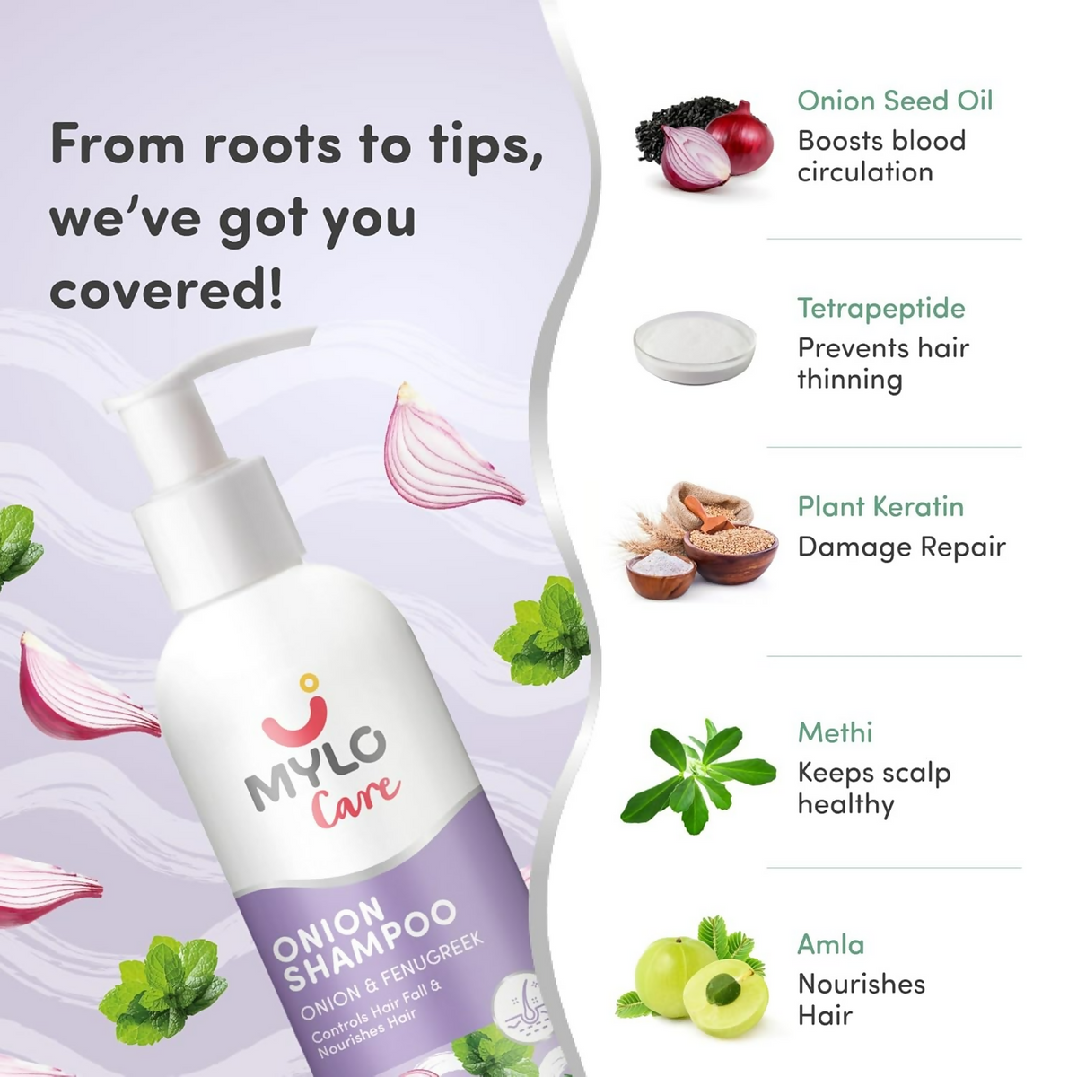 Mylo Care Anti Hair Fall Shampoo