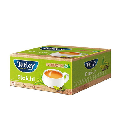 Tetley Elaichi Flavoured Chai - Black Tea, Every Sip Will Awaken Your Senses