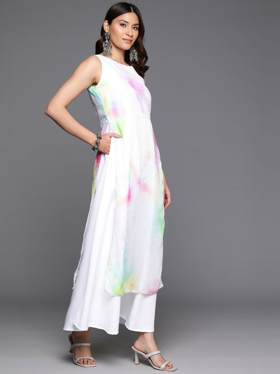 Ahalyaa Women's Traditional wear Ethnic Dress - Multi Color