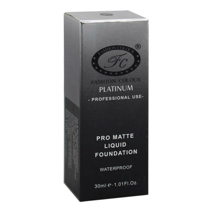 Fashion Colour Pro Matte Liquid Foundation-Warm Beige (Medium to Fair)