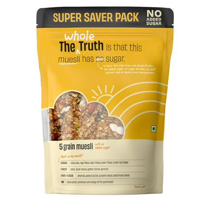The Whole Truth 5 Grain Muesli (No Added Sugar)
