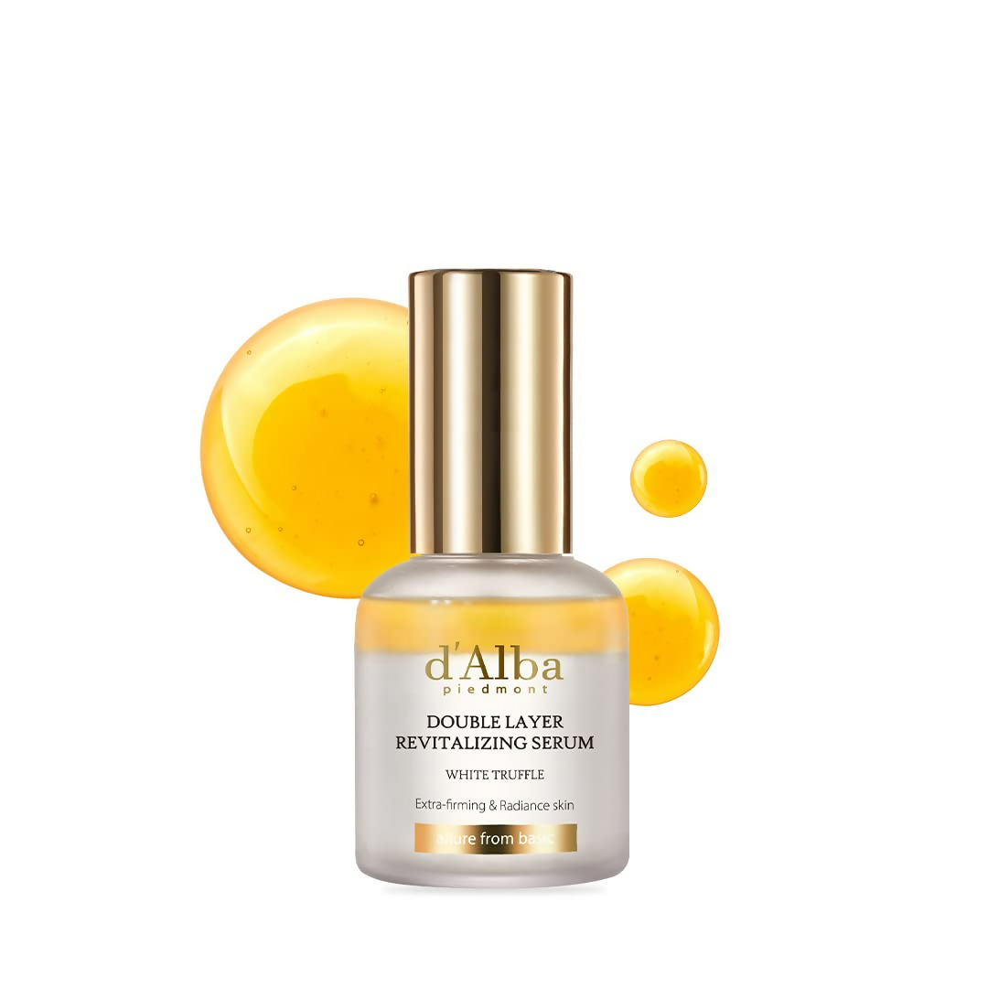 d'Alba Piedmont Italian White Truffle Double Layer Revitalizing Serum