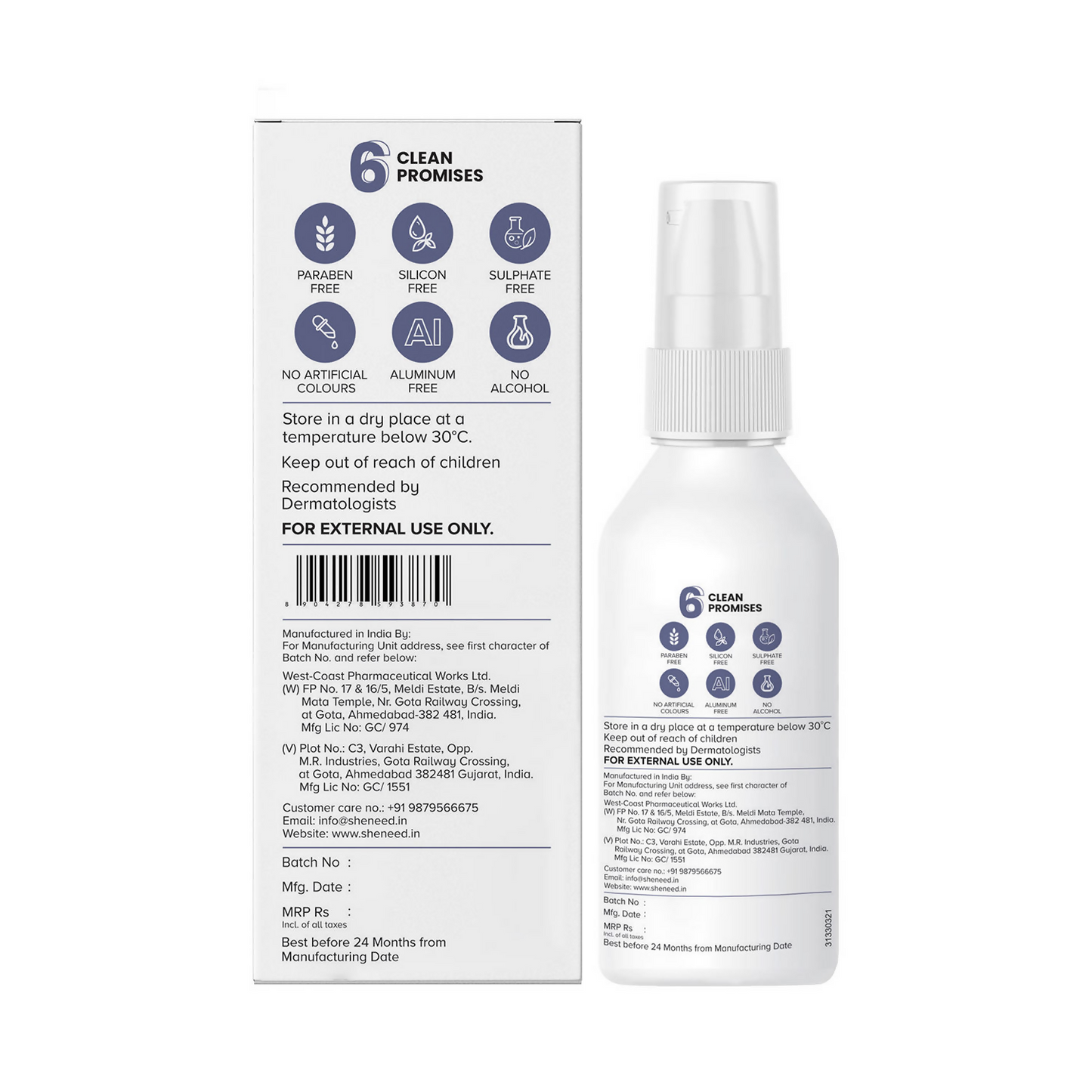 SheNeed Feminine Intimate Hygiene