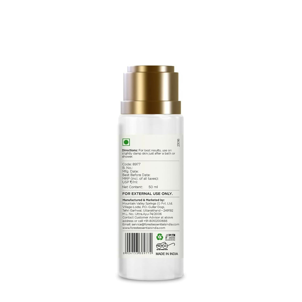 Forest Essentials Ultra Rich Body Milk Pomegranate Kerala Lime Body Lotion