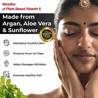 Health Veda Organics Vitamin E Capsules