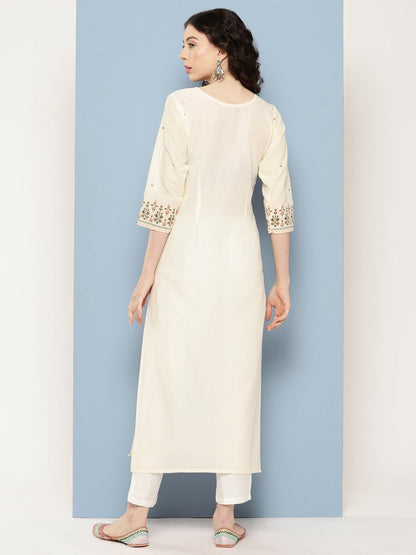 Ahalyaa Women Floral Printed Kurta