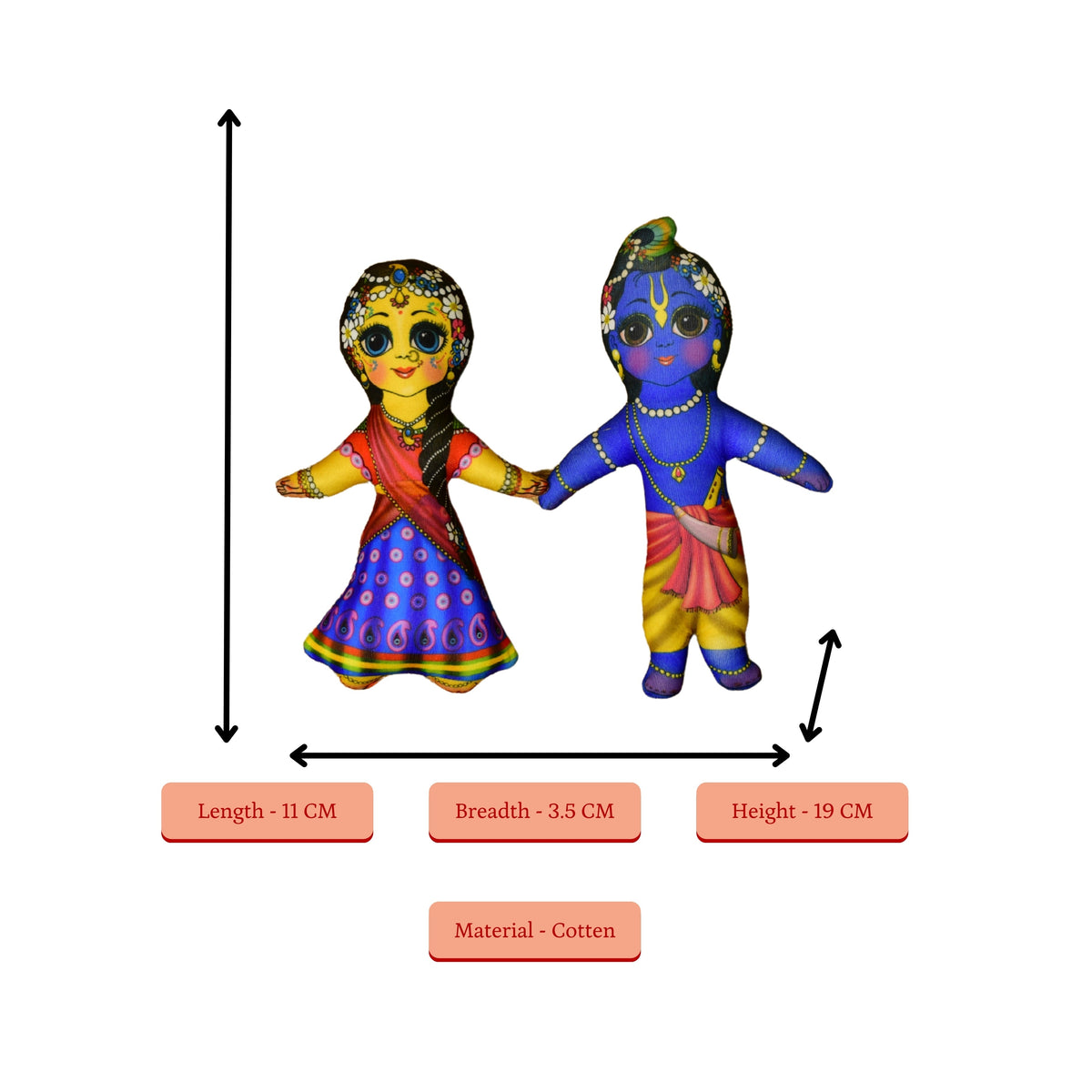 Sowpeace Stitched Cotton Krishna