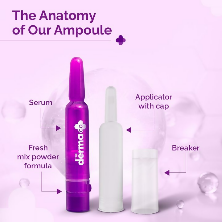 The Derma Co 5% Glycolic + 2% Kojic Pigmentation Corrector Ampoule Kit