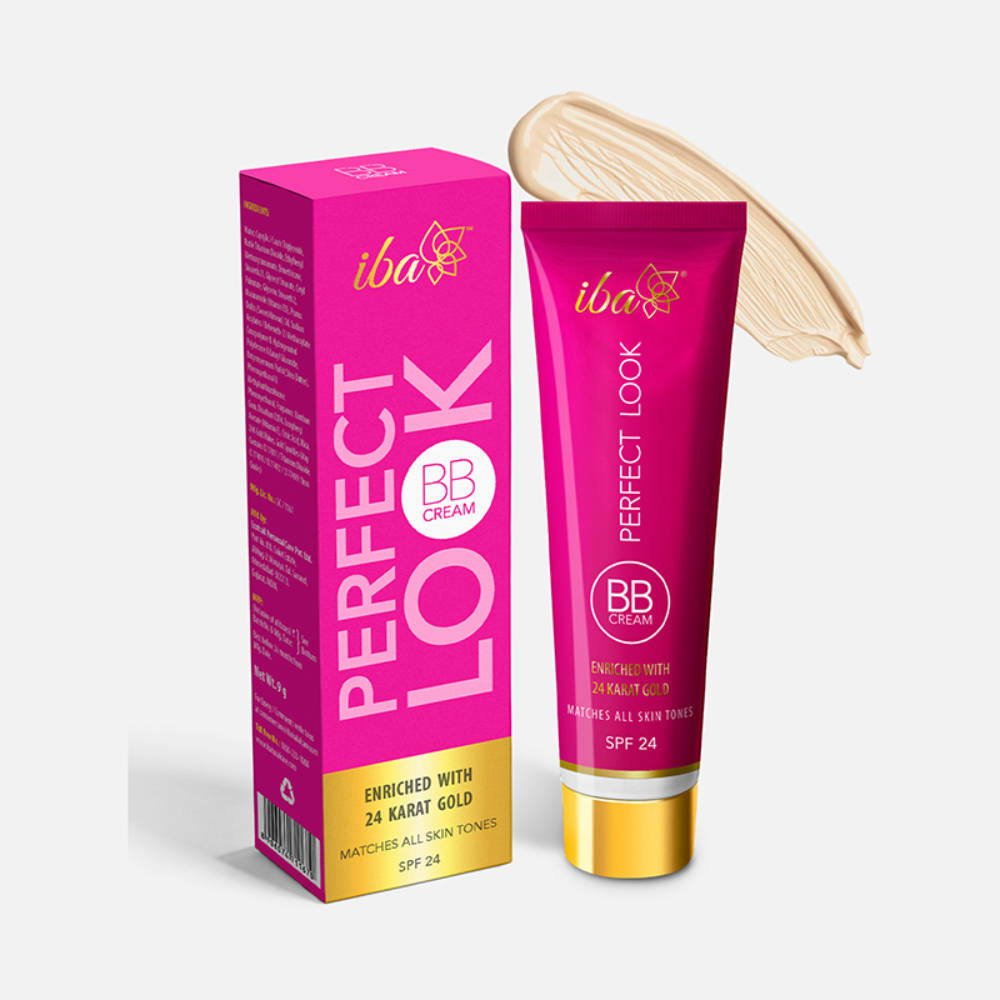 Iba Perfect Look BB Cream With 24 Karat Gold (light Shade)