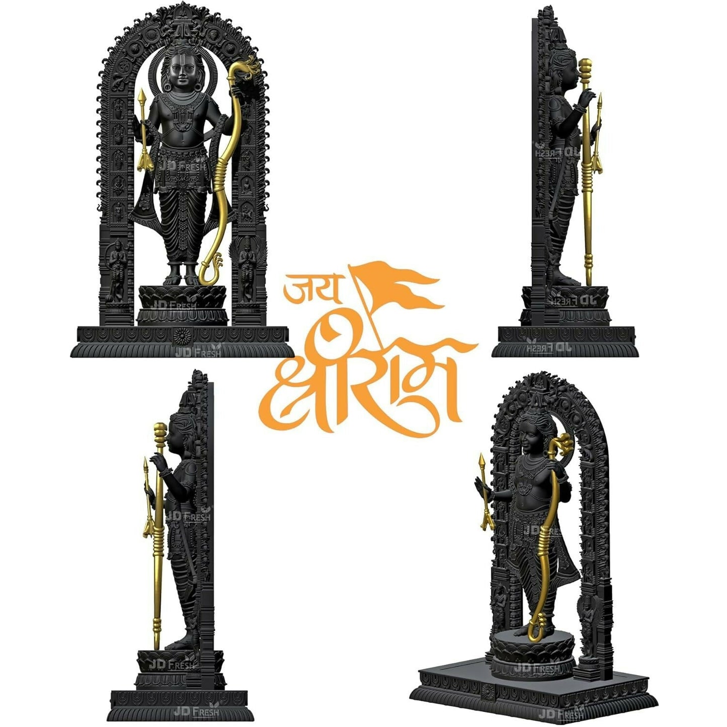 Jd Fresh Shree Ram Lalla Murti In Ayodhya Mandir Ramlalla Temple Idol