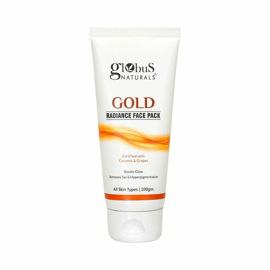 Globus Naturals Gold Radiance Anti Ageing & Brightening Face Pack