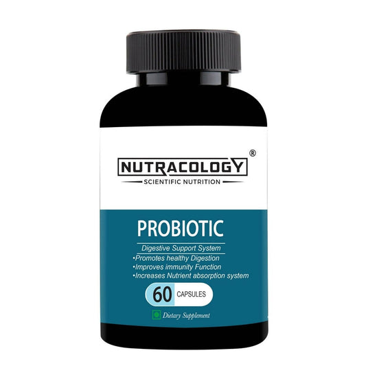 Nutracology Probiotics Supplement For Digestion Immunity And Overall Gut Health Capsules