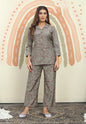 Monjolika Fashion Grey Color Printed Rayon Designer Co Ord Set