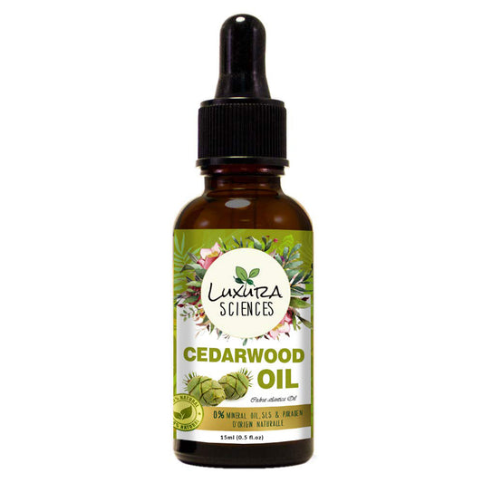 Luxura Sciences Organic Cedarwood Essential Oil