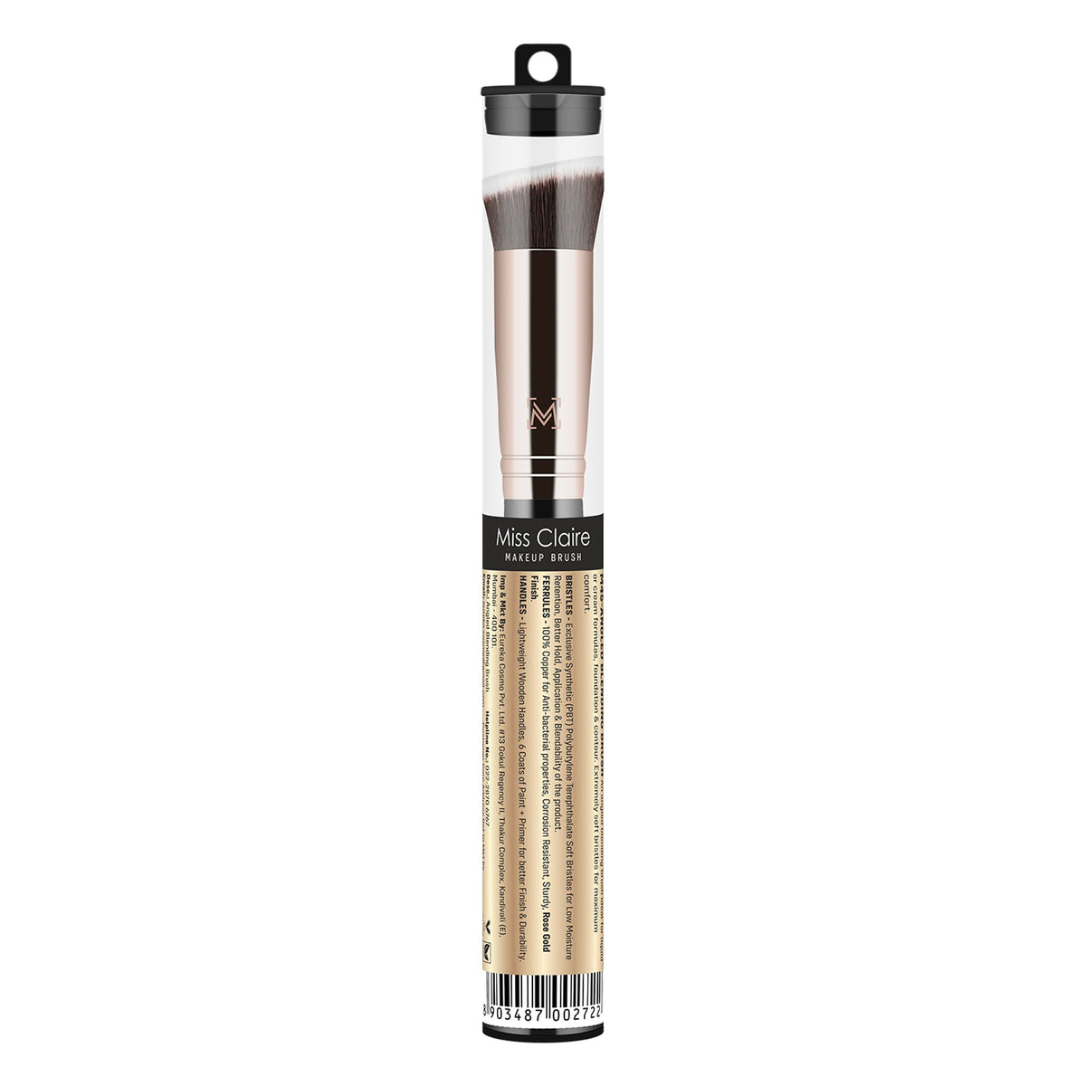 Miss Claire M45 - Angled Blending Brush - Rose Gold