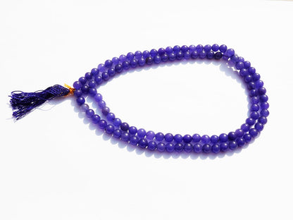 Kannssky Blue Hakik Agate Mala