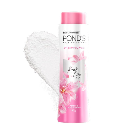 Ponds Dreamflower Fragrant Talc Powder, Pink Lilly