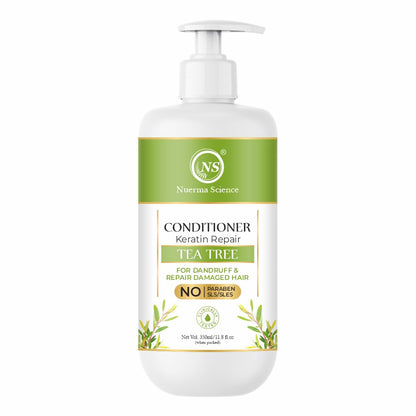 Nuerma Science Keratin Repair Tea Tree Hair Conditioner for Dandruff & Repair Damaged Hair