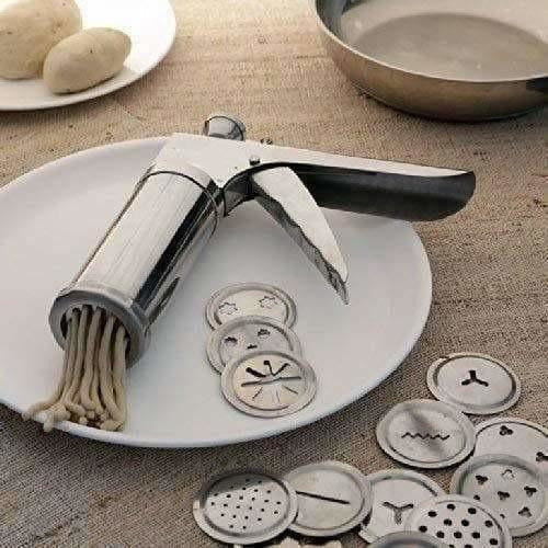 Stainless Steel Kitchen Press Maker with 12 Pieces