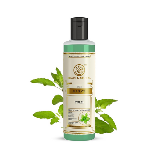 Khadi Natural Tulsi Hair Oil