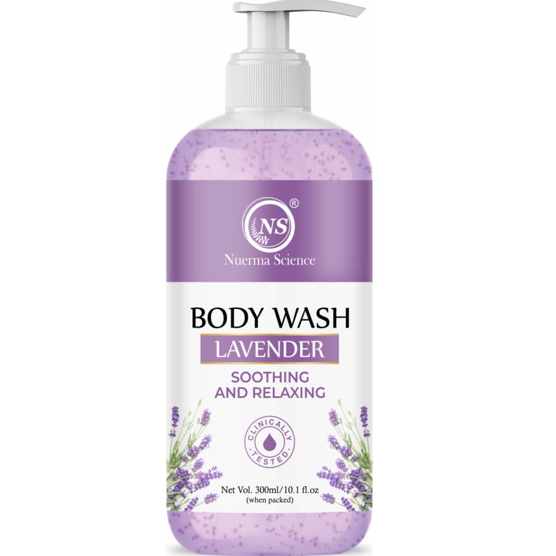 Nuerma Science Lavender Body Wash | For Soothing & Relaxing Body