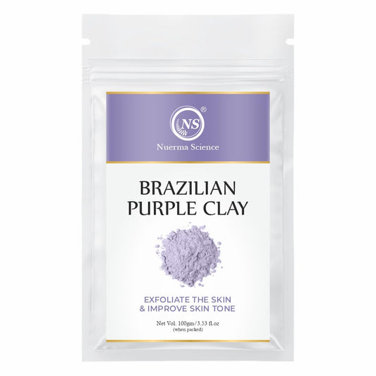 Nuerma Science Brazilian Purple Clay | Exfoliates Skin & Improves Skin Tone
