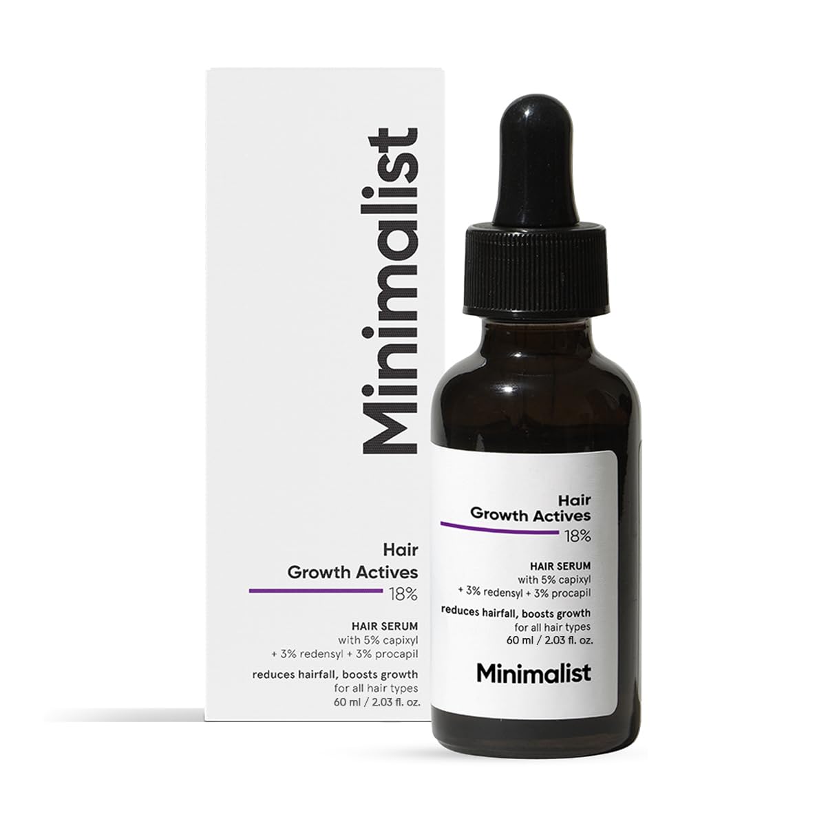 Minimalist Hair Growth Actives 18% Hair Serum