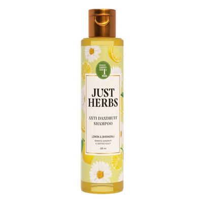 Just Herbs Ayurvedic Dandruff Control Soya Protein Shampoo