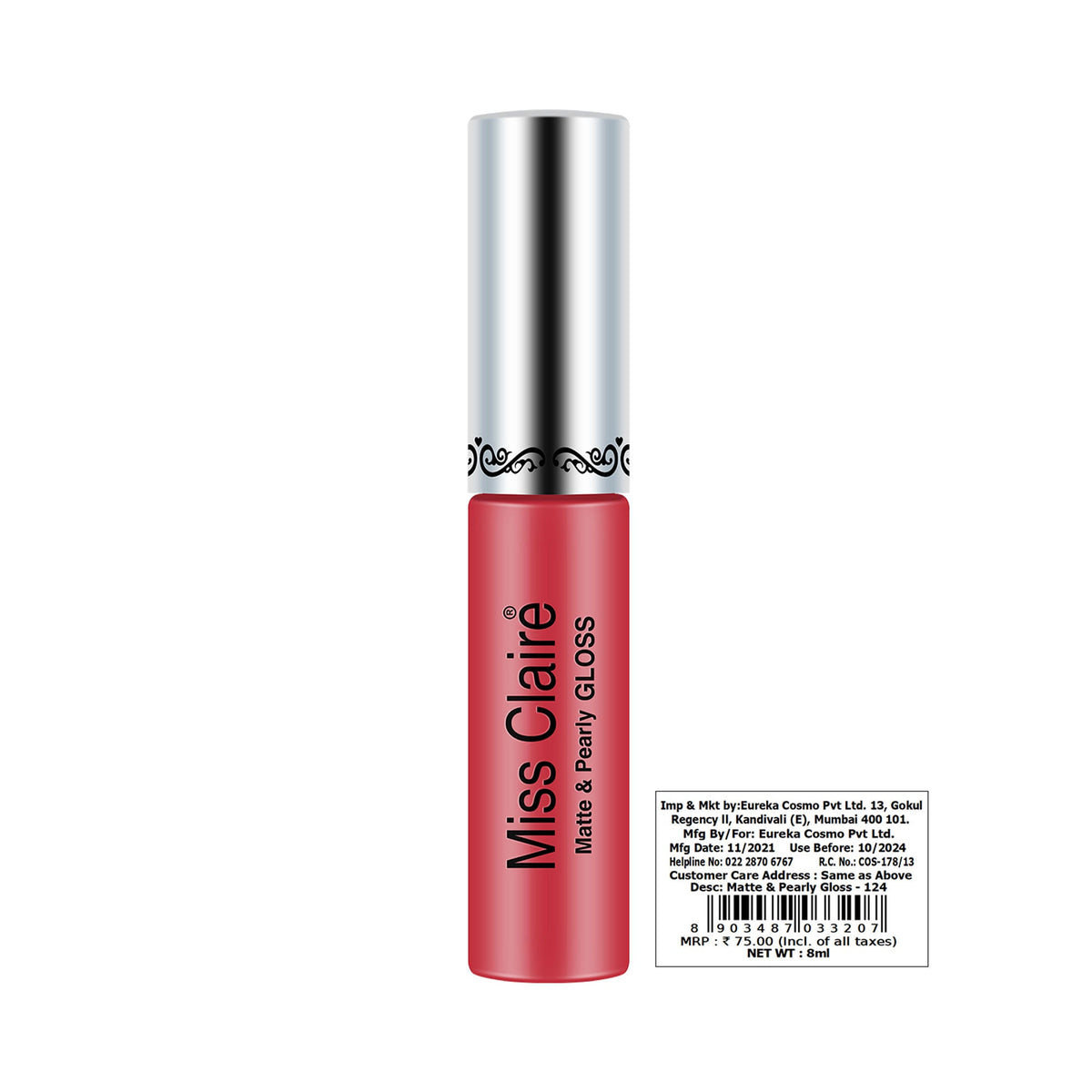 Miss Claire Matte & Pearly Gloss - 124