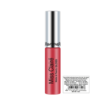 Miss Claire Matte & Pearly Gloss - 124