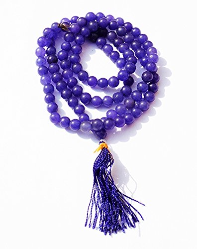 Kannssky Blue Hakik Agate Mala