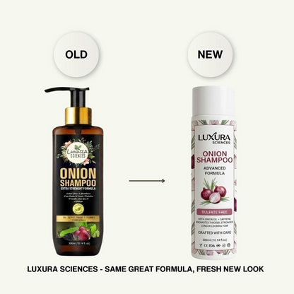 Luxura Sciences Onion Oil Shampoo For Hair Growth