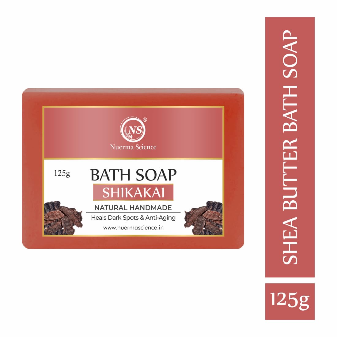 Nuerma Science Shikakai Bath Soap | Heals Dark Spots & Anti-Aging