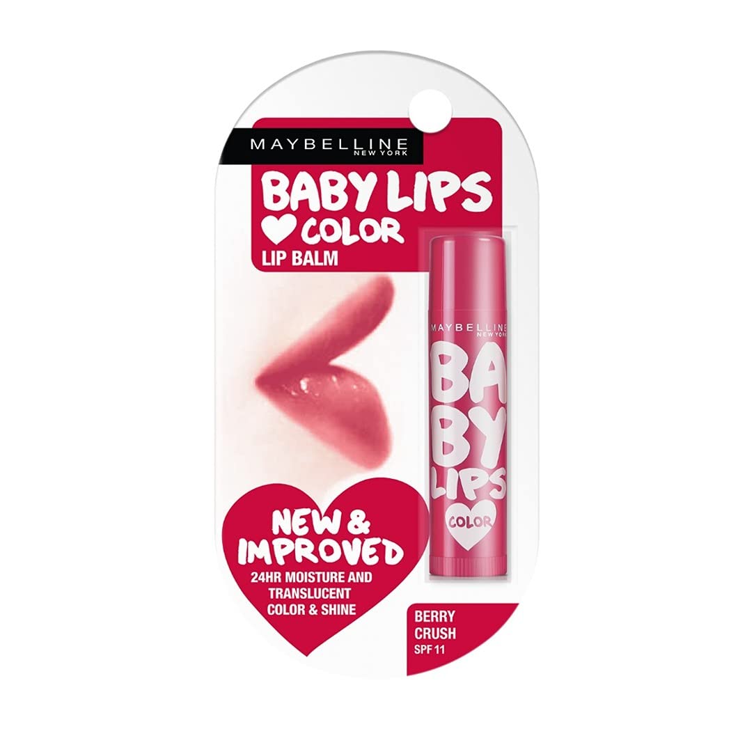 Maybelline New York Baby Lips Lip Balm - Pink Lolita and Berry Crush-SPF 20