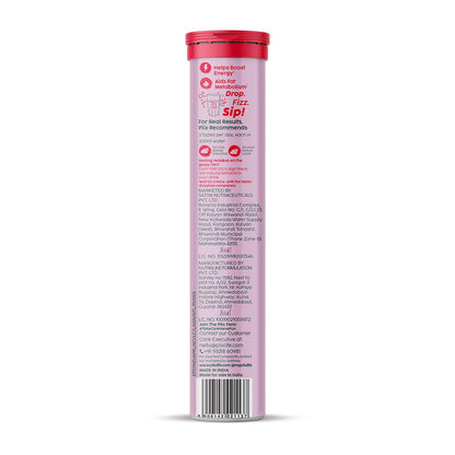 PLIX The Plant Fix L-Carnitine ACV Effervescent Tablets - Apple Burst
